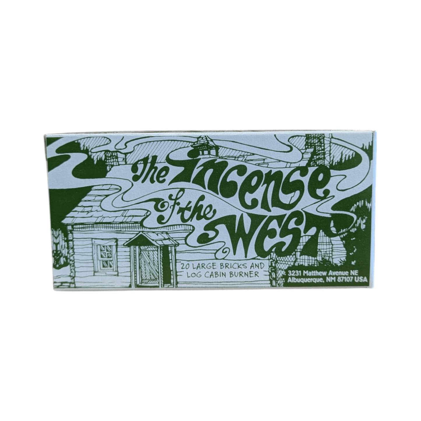 The Incense of the West Log Cabin Incense Burner | Olio Music & Arts