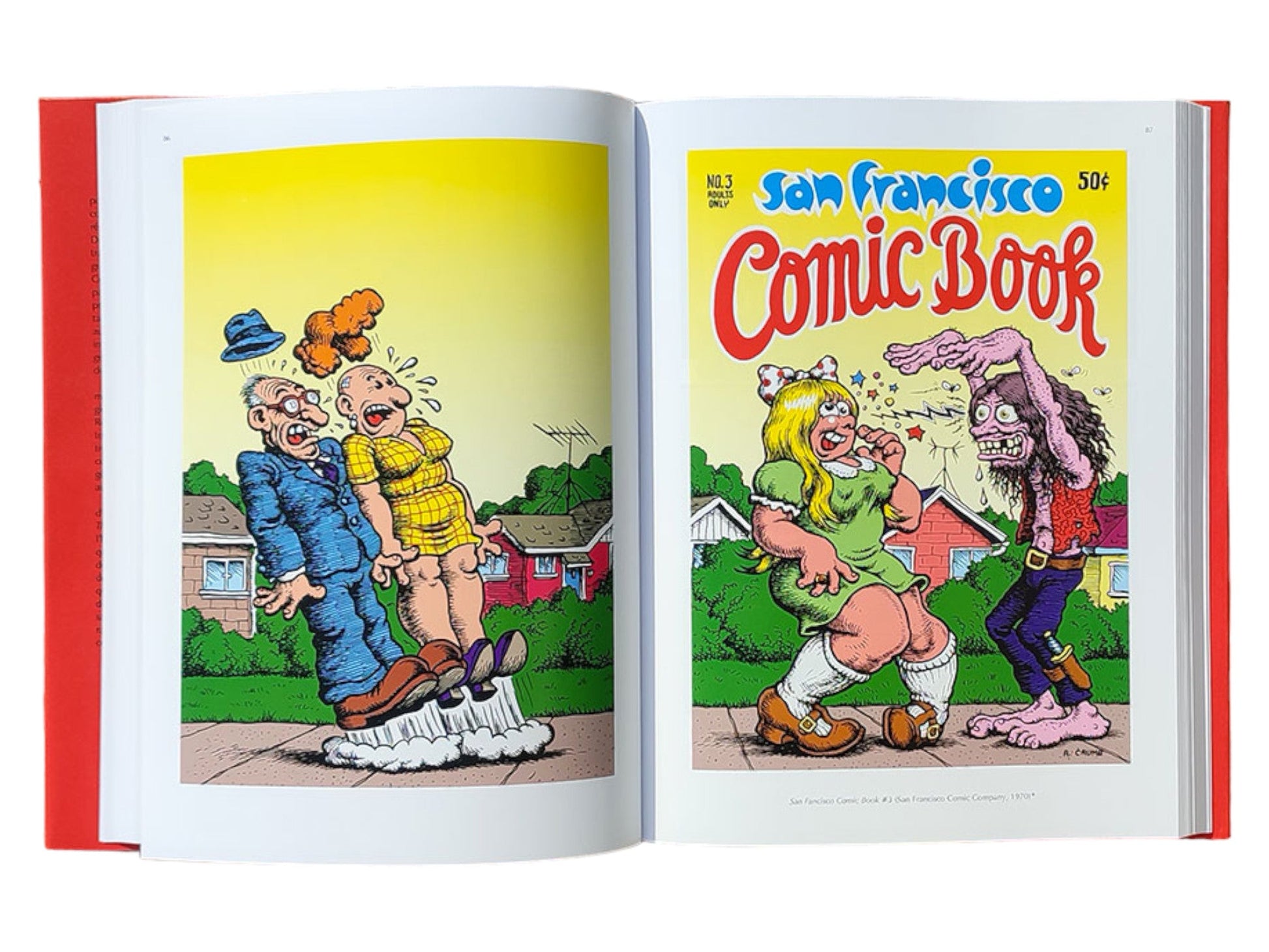 The Complete Crumb Comic Covers by Robert Crumb - Hardcover Photo Book of Comic Covers | Olio Music & Arts