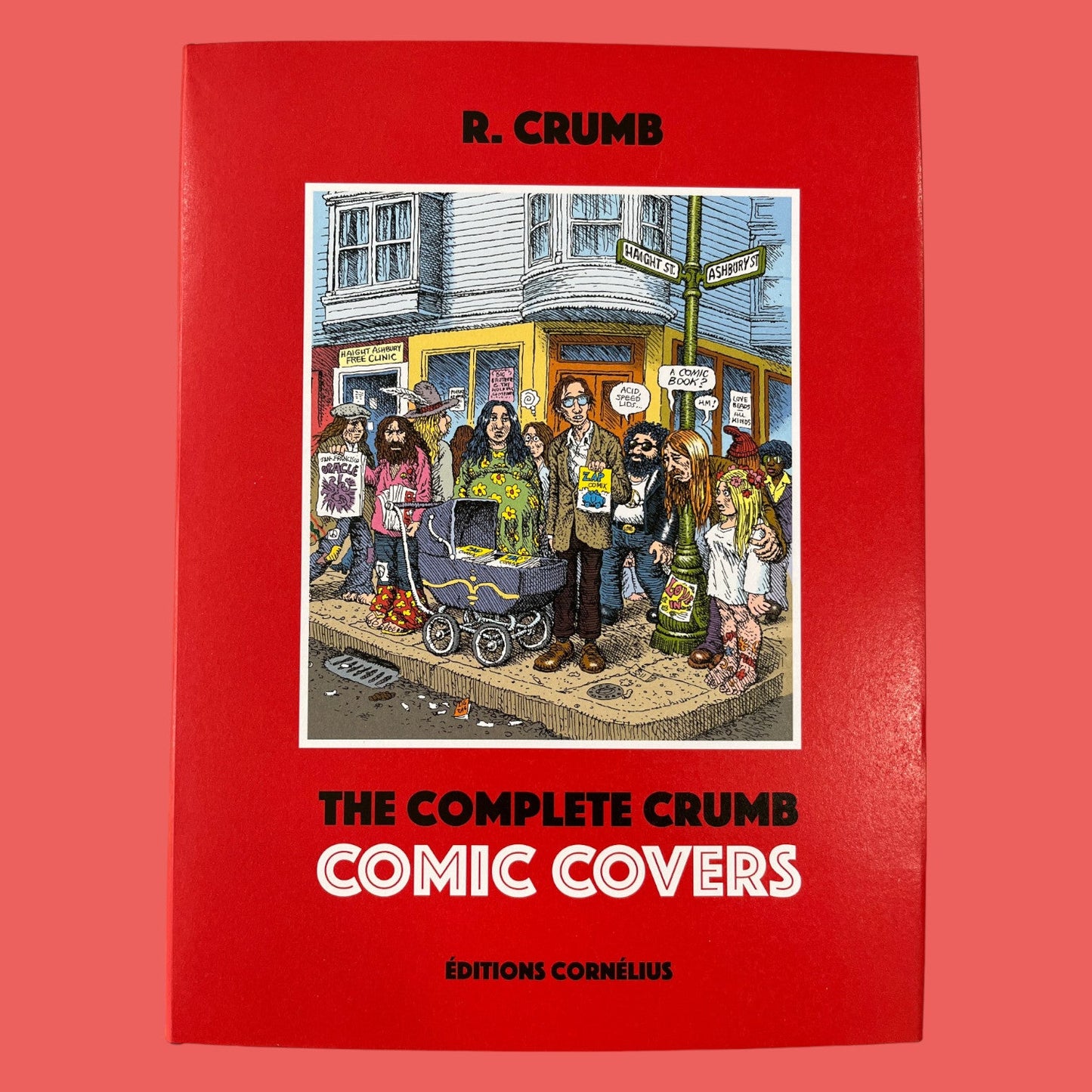 The Complete Crumb Comic Covers by Robert Crumb - Hardcover Photo Book of Comic Covers | Olio Music & Arts